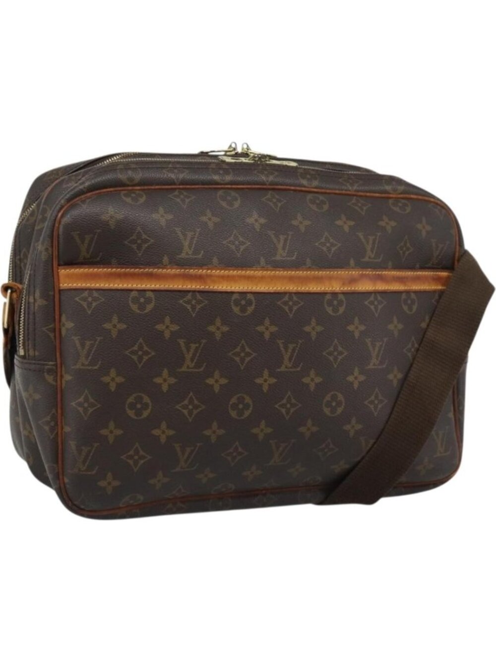 LOUIS VUITTON Monogram Reporter GM Shoulder Bag M45252